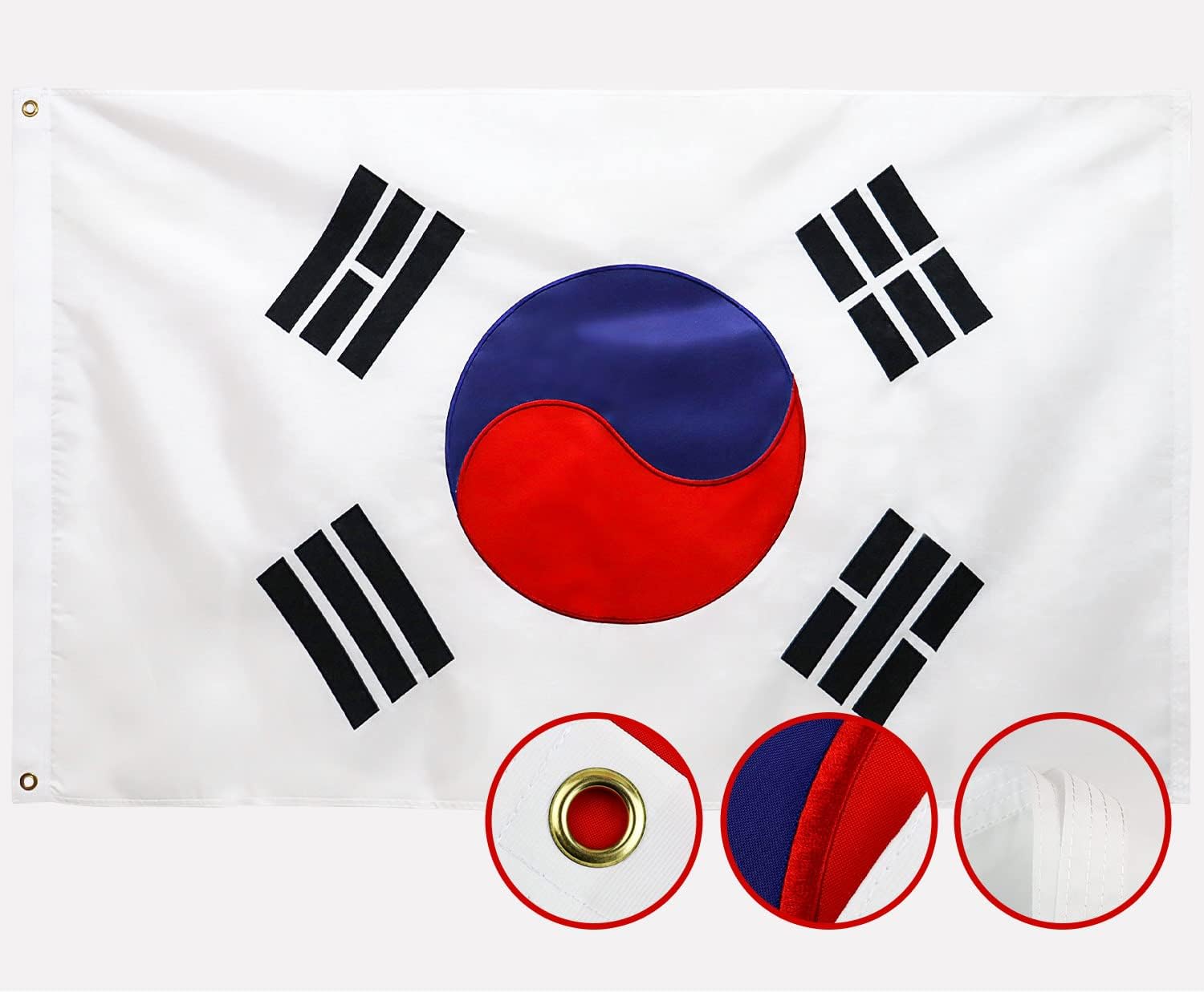 西畴韩国国旗 3x5ft